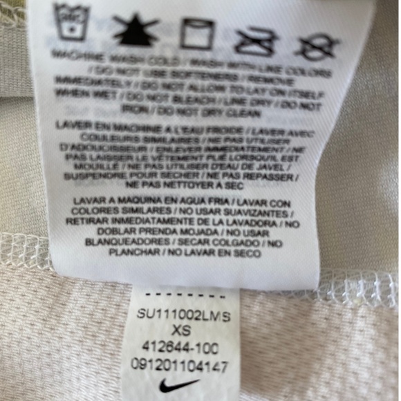 NIKE DRI-FIT Racerback Tank Top with Shelf Bra Women's Size XS - Picture 6 of 6